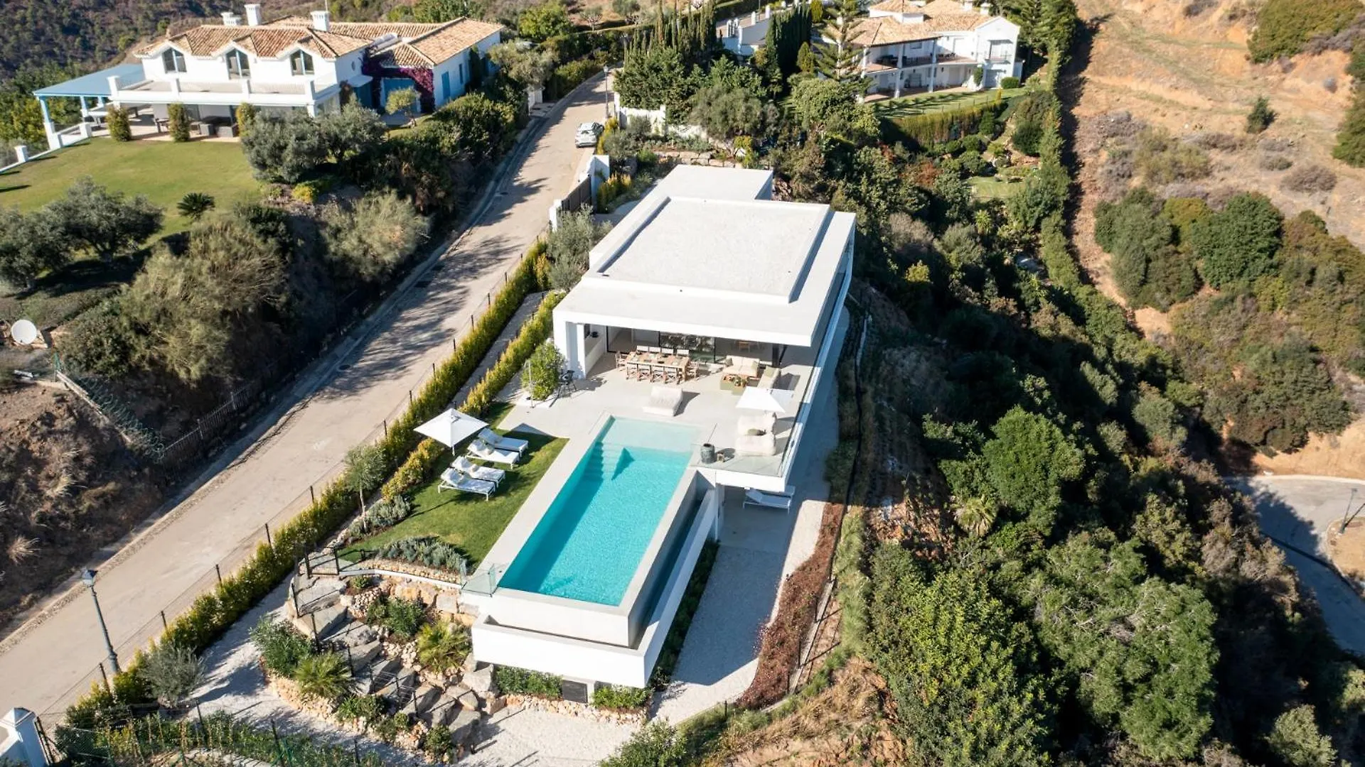 Exclusive Villa Imagine Marbella Breathtaking Panoramic Sea Views Heated Infinity Pool Benahavís Spanien